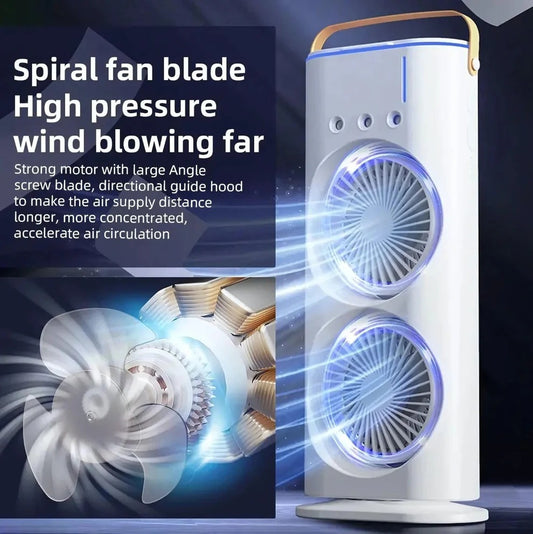 Double End Mist Spray Fan